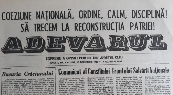 Ziarele care dominau presa bucureșteană înainte de Revoluția din 1989 Ziarele care dominau presa bucureșteană înainte de Revoluția din 1989