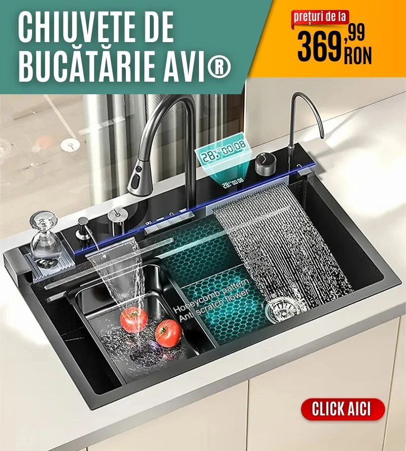 CAT chiuvete de bucatarie